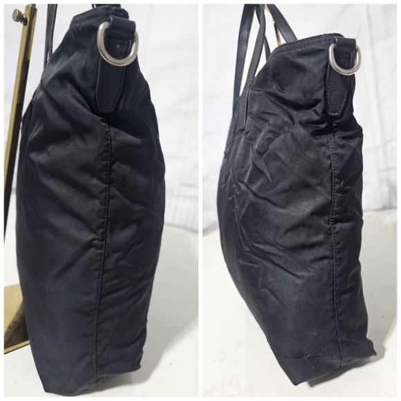 Authentic PRADA Tessuto Nylon Vela Shopping Tote Black - Picture 8 of 12